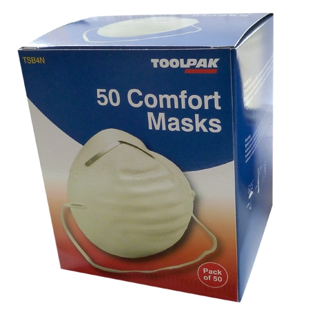 Comfort Masks Pack of 50 Toolpak